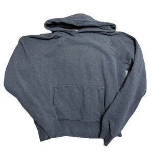 Everlane Hoodie Mens M Gray Cotton Knit Sweatshirt Pullover